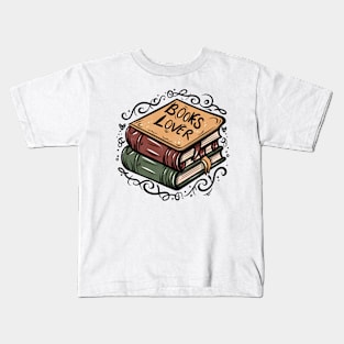 Book Lover Kids T-Shirt